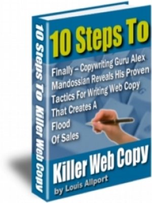 cover image of 10 Steps to Killer Web Copy